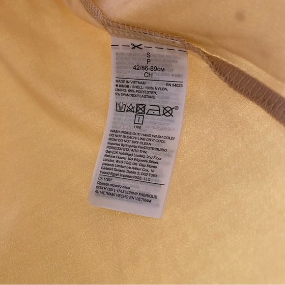 Banana Republic Beige Tiered Tulle Top Blouse - Picture 7 of 8